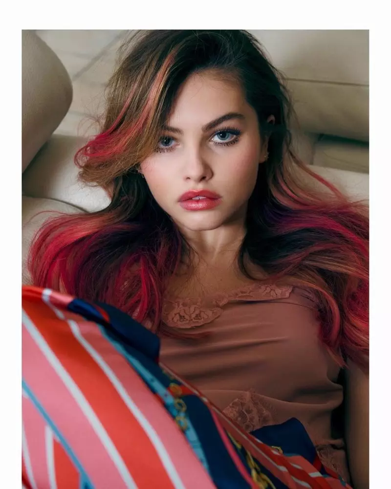 Thylane Blondeau | Kosmopolitisk Rusland | Forsidefotoshoot 2018