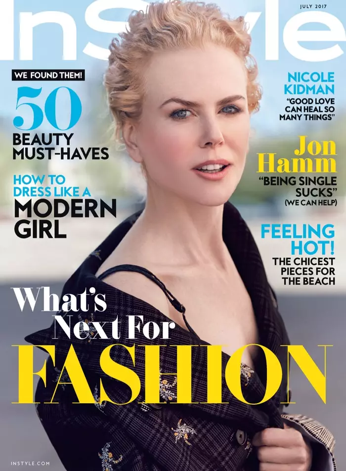 Nicole Kidman sa InStyle Magazine Hulyo 2017 Cover