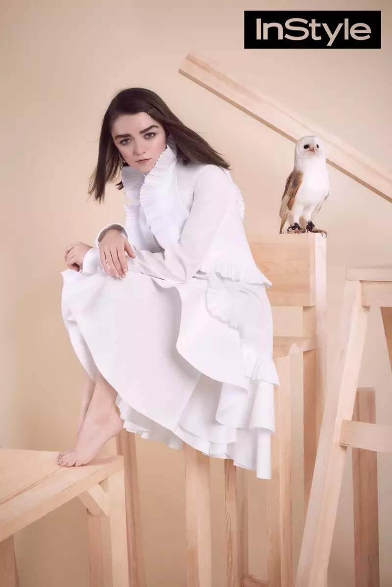 Maisie Williams hapet për revistën për të dashurin e saj që nuk është në biznesin e shfaqjes