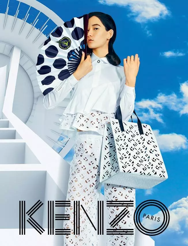 Kenzo zielt fir d'Wolleken mat Fréijoer 2015 Campagne