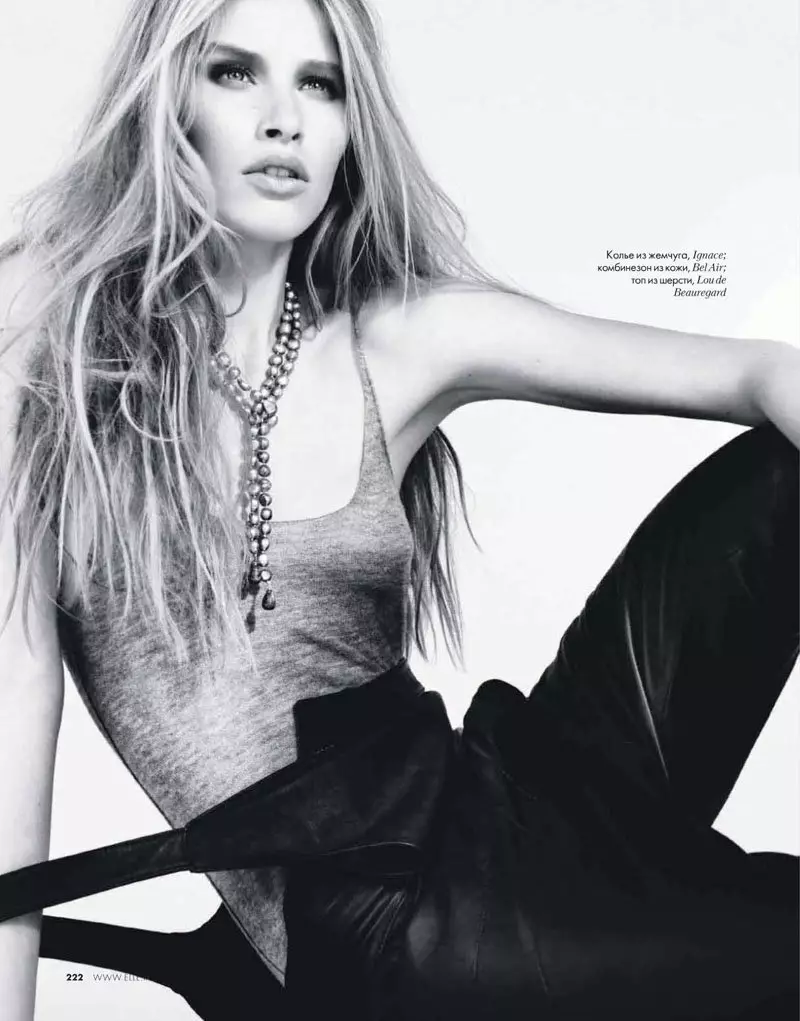 Annamara Post, Lee Broomfield, Elle Russia Helmikuu 2011