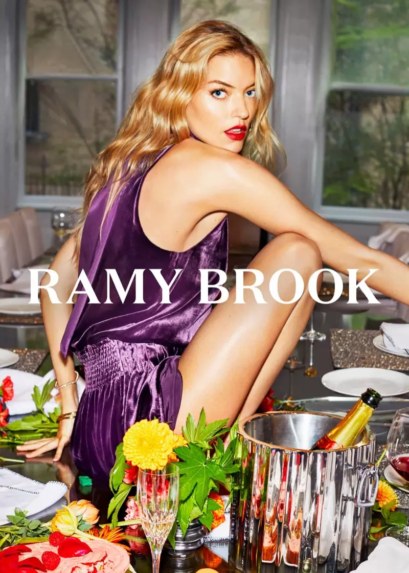 นางแบบ Martha Hunt ลุยแคมเปญ Ramy Brook Fall-Winter 2018