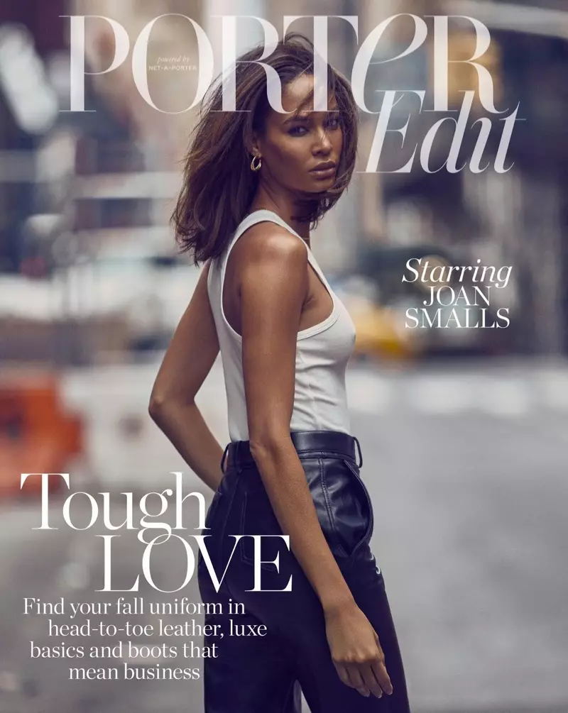 Joan Smalls Models Girl Looks for PORTER Edit