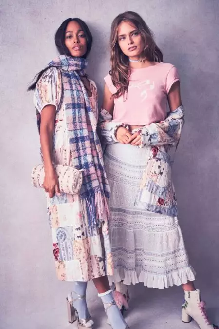 Anna Mila, Melie & Caroline Amawoneka Maloto mu LoveShackFancy Resort 2020