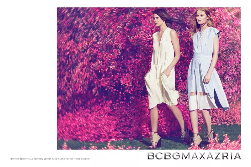 Sjá BCBG Max Azria's Dreamy Spring/Sumar 2014 herferð