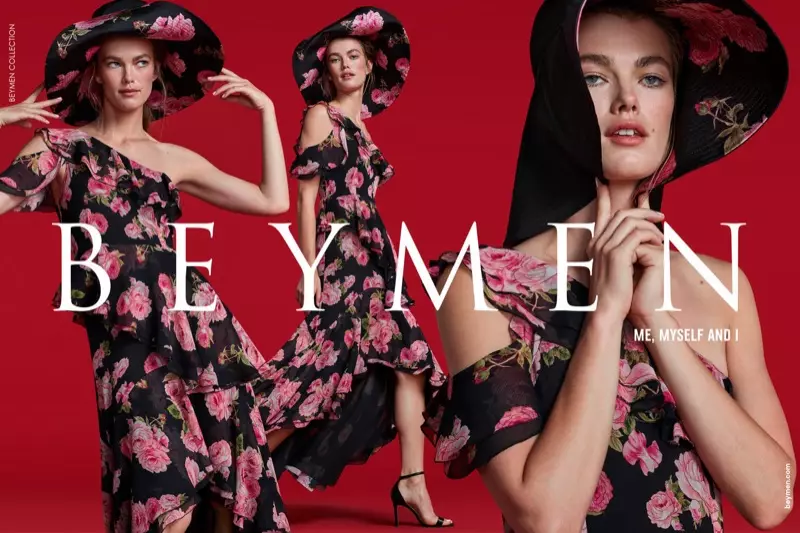 Кветкавы прынт вылучаецца ў кампаніі Beymen Collection восень-зіма 2019