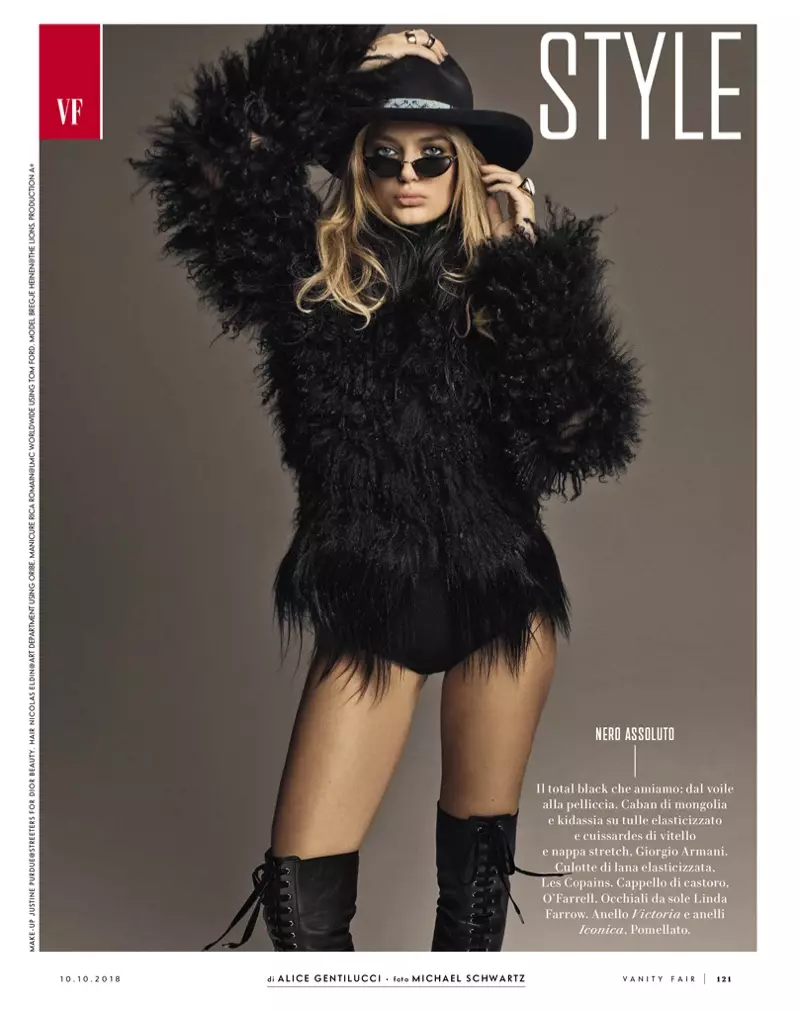 Bregje Heinen | Vanity Fair Italien | Rock'n'Roll-Mode-Editorial