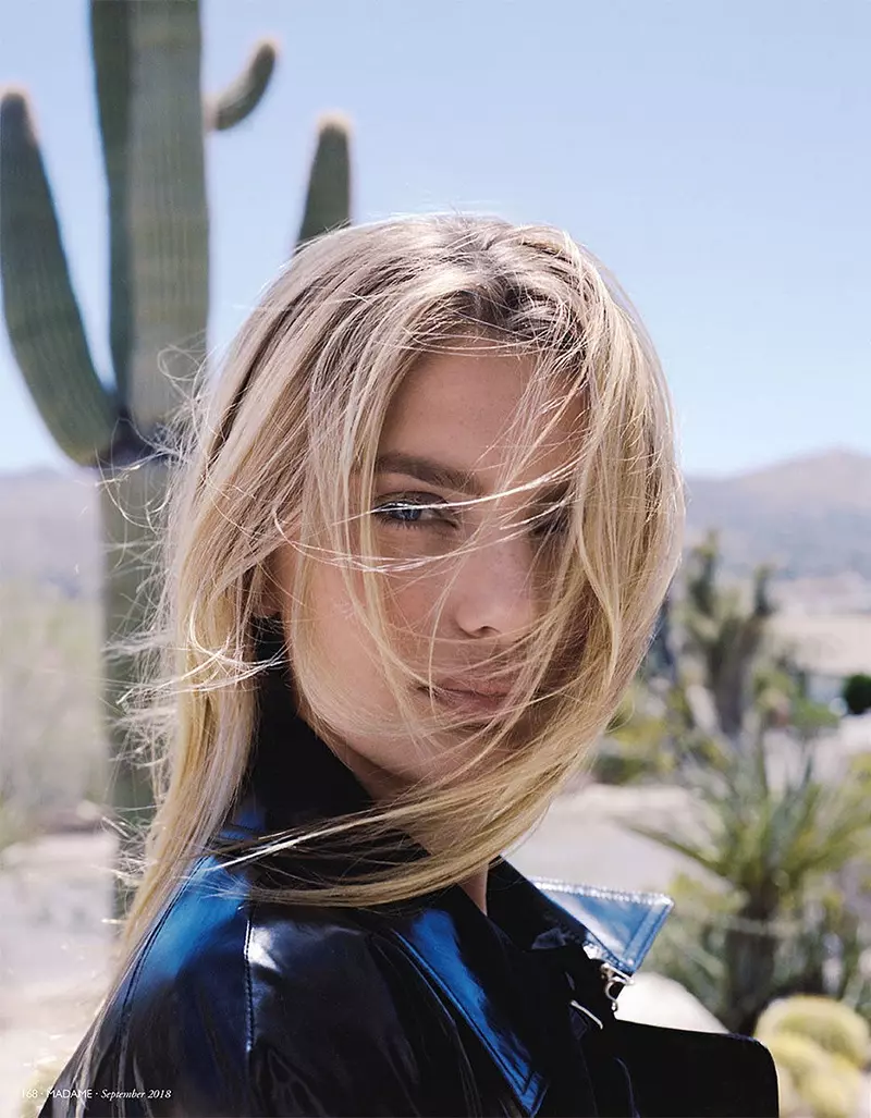 Bregje Heinen Soaks Up the Sun in Palm Springs for Madame Germany