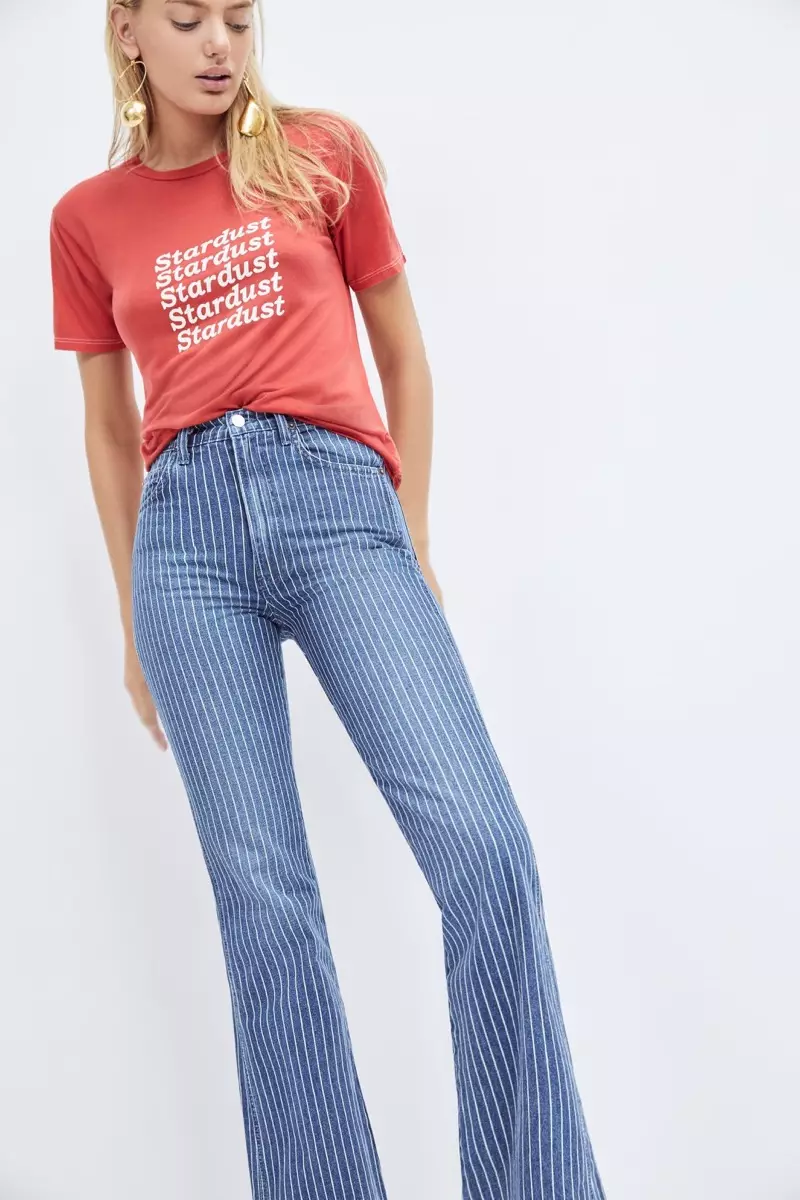 רעפאָרמאַטיאָן MacGraw Jean אין Mesa Stripe $ 148