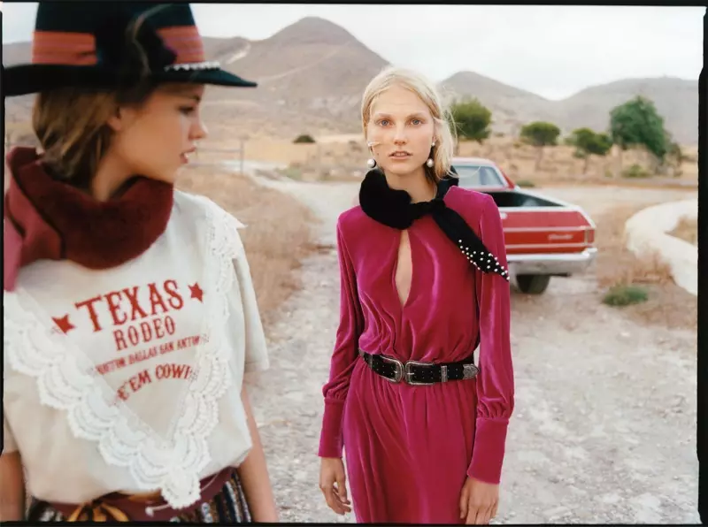 ภาพจาก Zara TRF 'Go Rodeo' lookbook ประจำฤดูใบไม้ร่วง-ฤดูหนาว ปี 2017