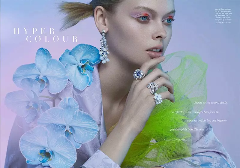 Holly Magson Harper's Bazaar Australia Jewelry Fashion Editorial