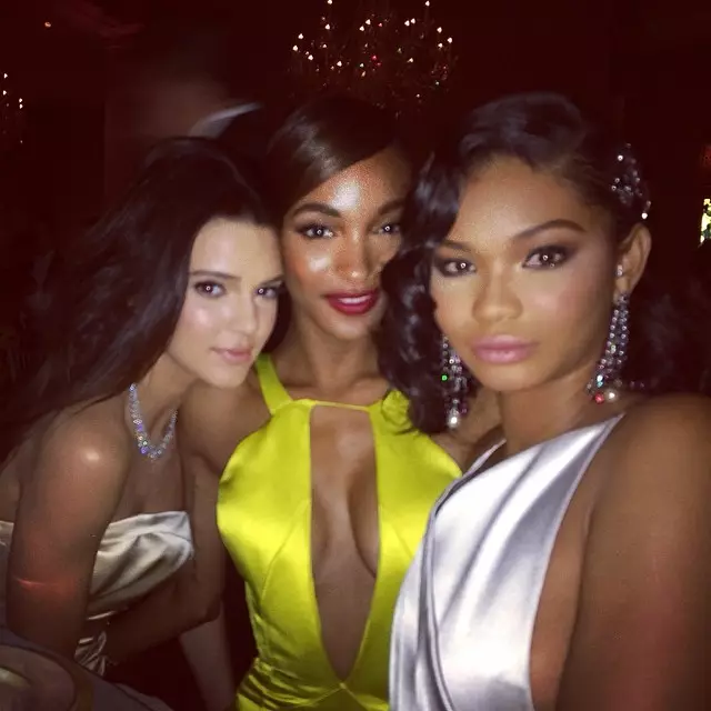 Kendall Jenner, Jourdan Dunn in Chanel Iman posnamejo podobo skupaj