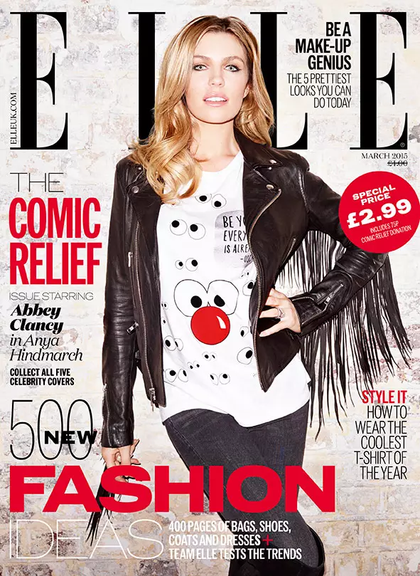 abbey-clancy-elle-red-nose-day-cover-2015