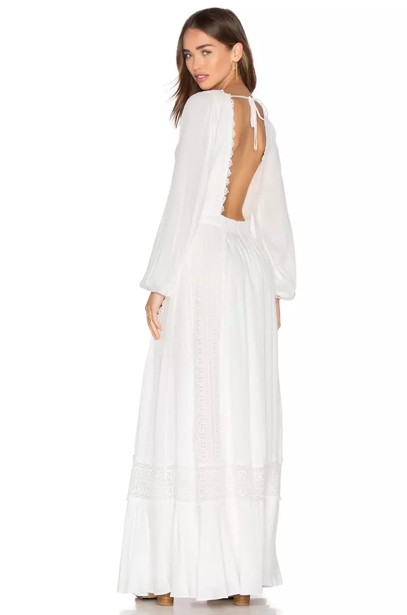 Majorelle Prairie Maxi Dress in Ivory