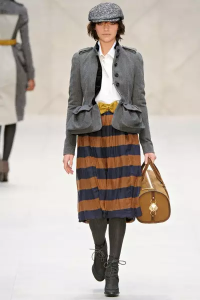 Burberry Outono 2012 | Semana da Moda de Londres