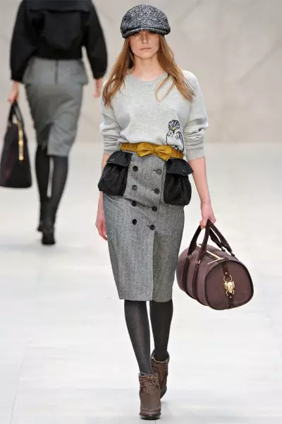 Burberry Musim Gugur 2012 | Minggu Fesyen London