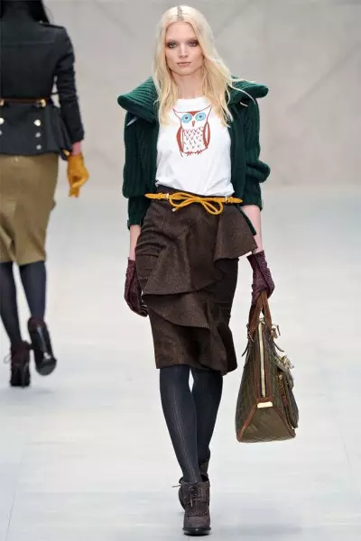 „Burberry Fall 2012“ | Londono mados savaitė