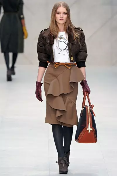 Burberry Sonbahar 2012 | Londra Moda Haftası