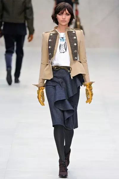 Burberry восень 2012 | Лонданскі тыдзень моды