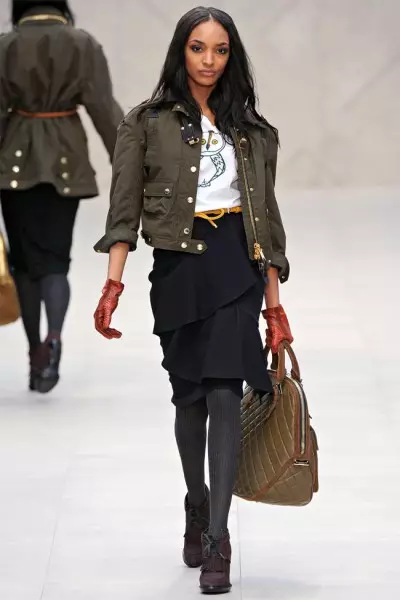 Burberry восень 2012 | Лонданскі тыдзень моды