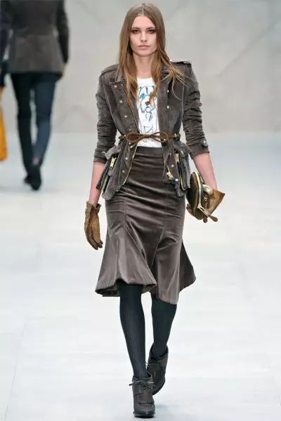 Burberry восень 2012 | Лонданскі тыдзень моды