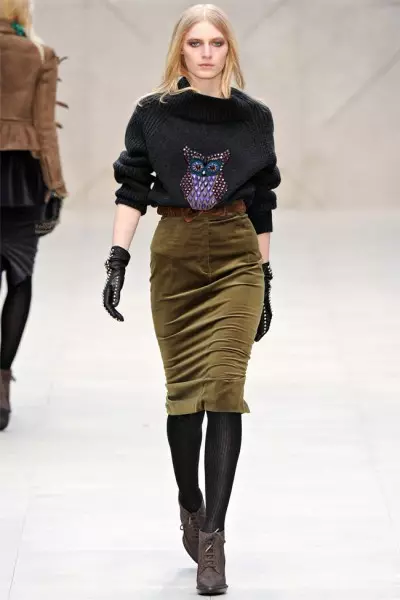 Burberry Outono 2012 | Semana da Moda de Londres