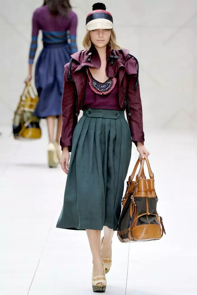 Burberry Spring 2012 | Minggu Fesyen London