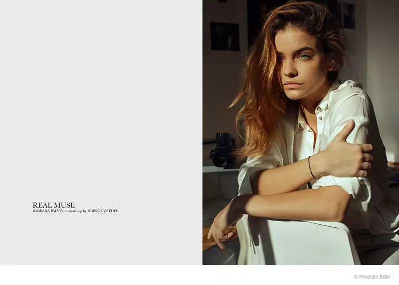 Barbara Palvin Wears No Makeup in Krisztián Éder Photos