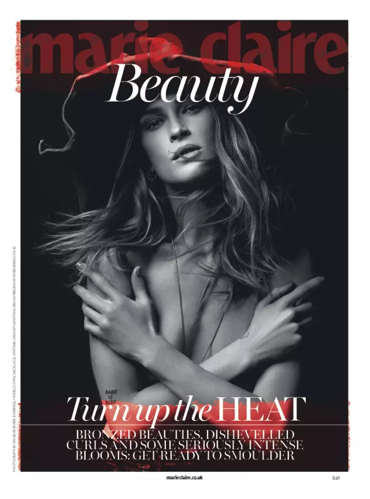 Erin Wasson glumi u Beauty Spread-u za Marie Claire UK Davida Roemera