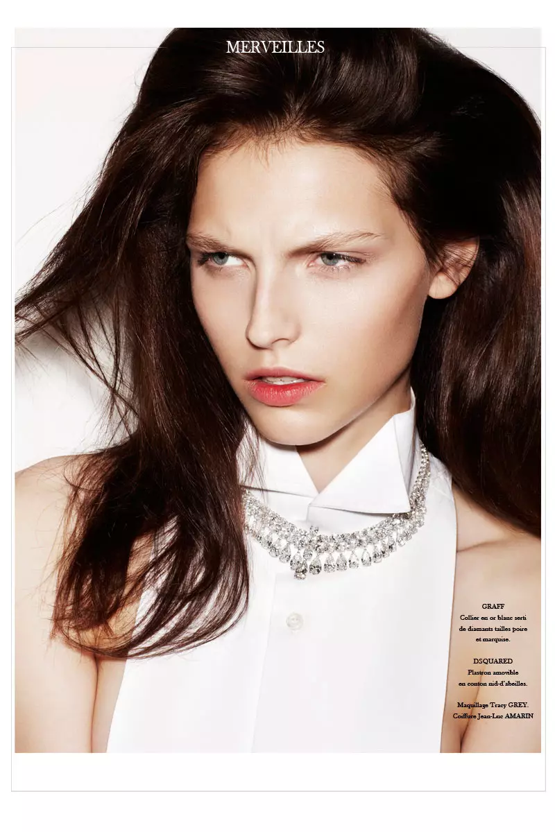 Karlina Caune pa Naomi Yang pou L'Officiel Paris