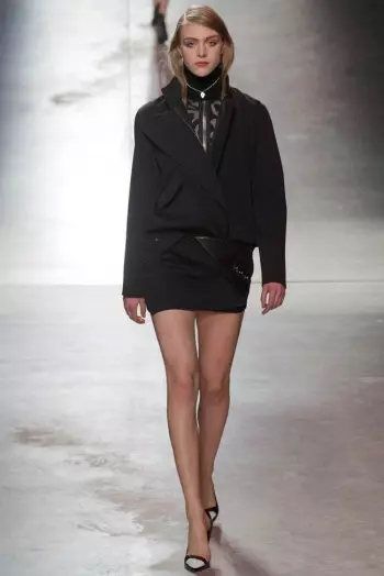 Anthony Vaccarello Herfst/Winter 2014 | Modeweek Parijs