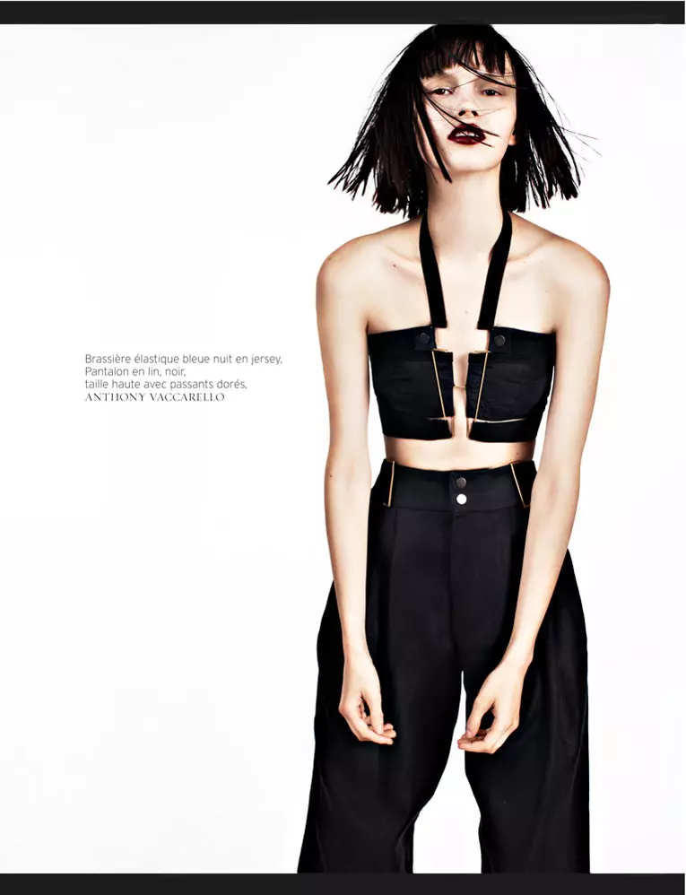 Ranya Mordanova por Naomi Yang para French Revue de Modes #20