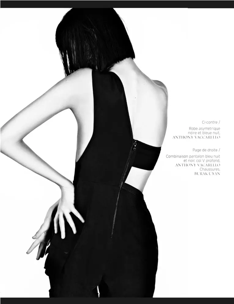 Ranya Mordanova por Naomi Yang para French Revue de Modes #20