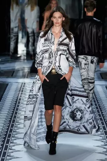 Versus Versace aumenta a calor para a primavera de 2015 con Anthony Vaccarello