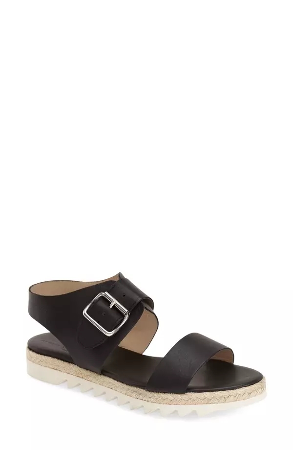 Sandale Espadrille AGL Negru