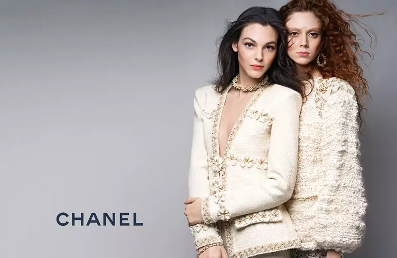 Natalie Westling & Vittoria Ceretti Front Chanel's Pre-Fall 2017 Campaign