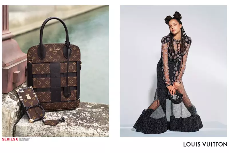 Sasha Lane estrela a campanha primavera-verão 2017 da Louis Vuitton