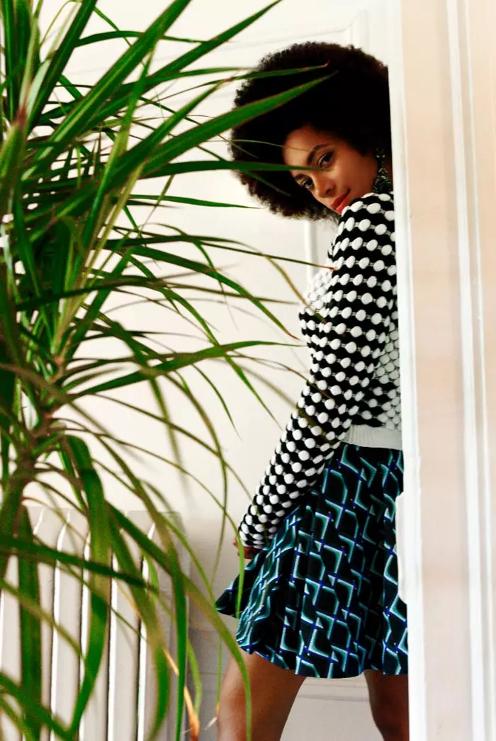 Elle Muliarchyk shoote Solange Knowles pour Rika Magazine