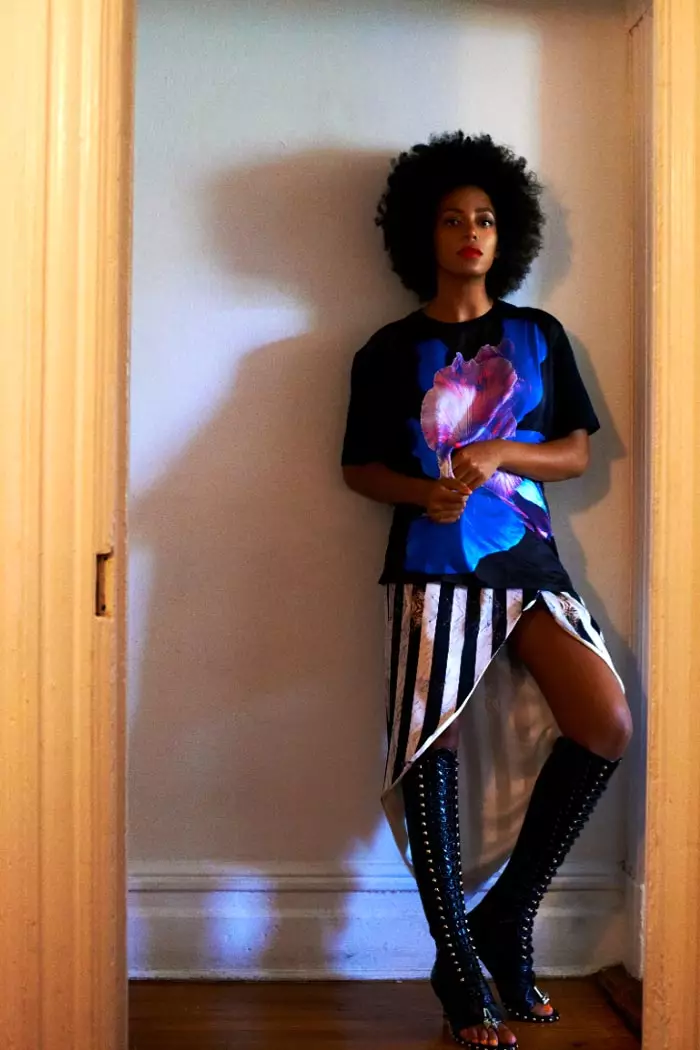 Elle Muliarchyk snima Solange Knowles za magazin Rika