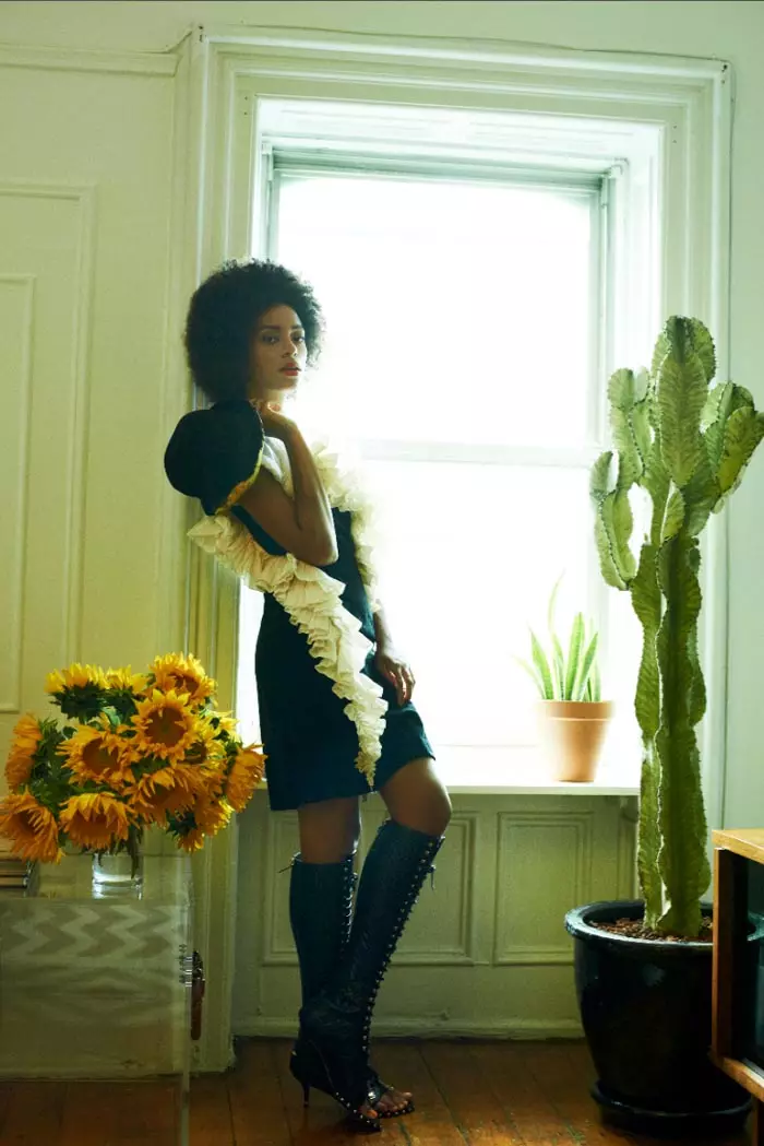 Elle Muliarchyk, Rika Magazine을 위해 Solange Knowles 촬영