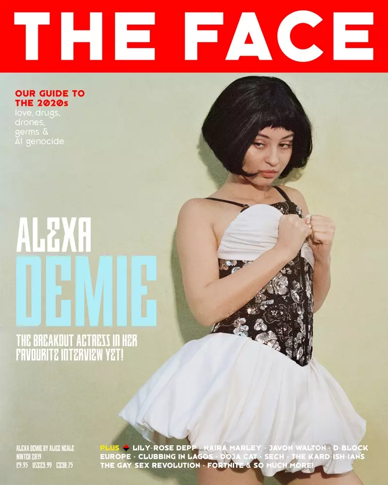 Alexa Demie på The Face Issue #2 Cover