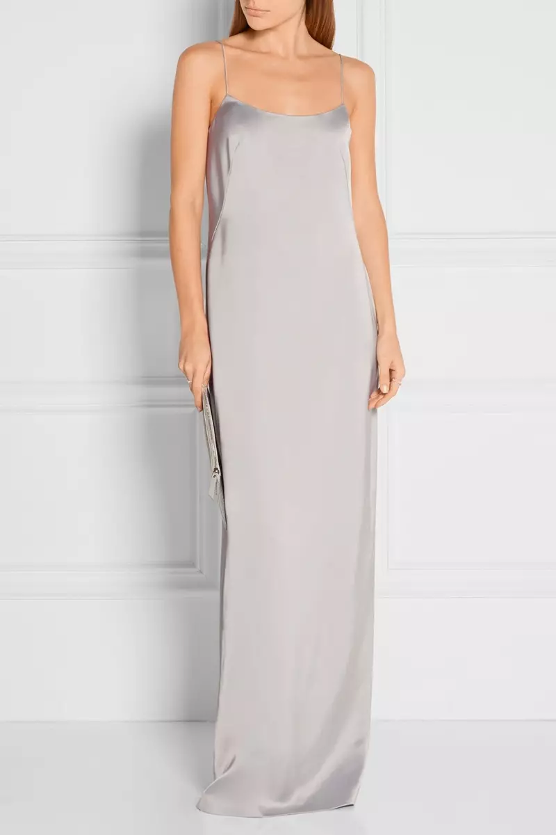 Calvin Klein Tarin Satin Slip Dress