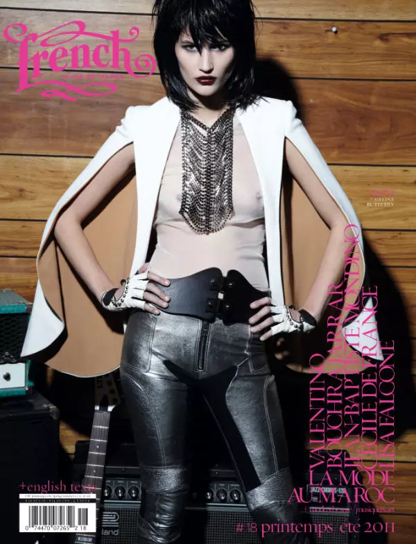 French Revue de Modes S/S 2011 ကာဗာများ | Thierry Le Gouès မှ မော်ဒယ် 13 ခု