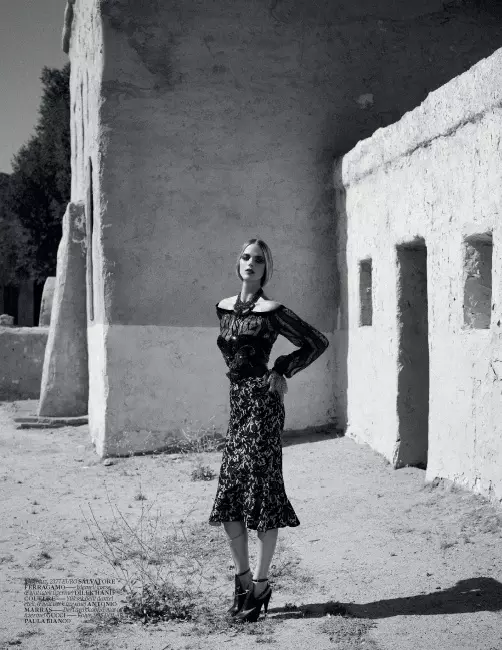 Shannan Click, Vogue Türkiye için Romantik Bir Stil Verdi Aralık 2012 by Sofia & Mauro