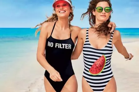 Тони Гаррн и Бланка Падилья загорают в бассейне Calzedonia Swim