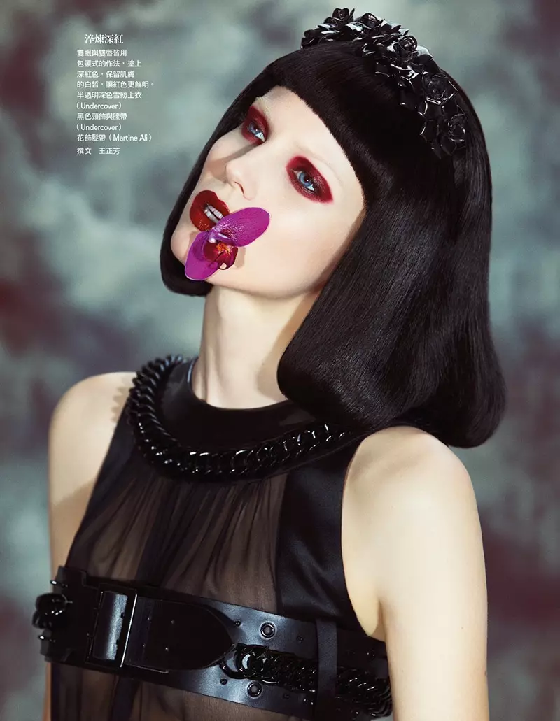 Ragnhild Jevne for Vogue Taiwan Beauty by Yossi Michaeli