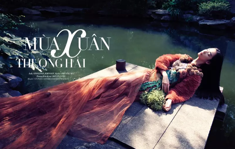 Cici Xiang Enchants ee Stockton Johnson ee Harper's Bazaar Vietnam