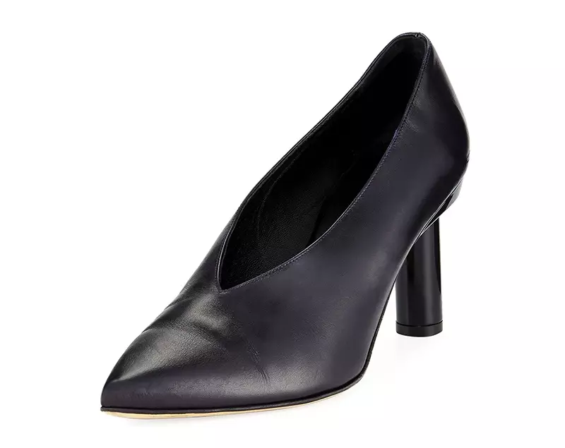 Tibi Zuri Smooth Fata High-Vamp Pump $450