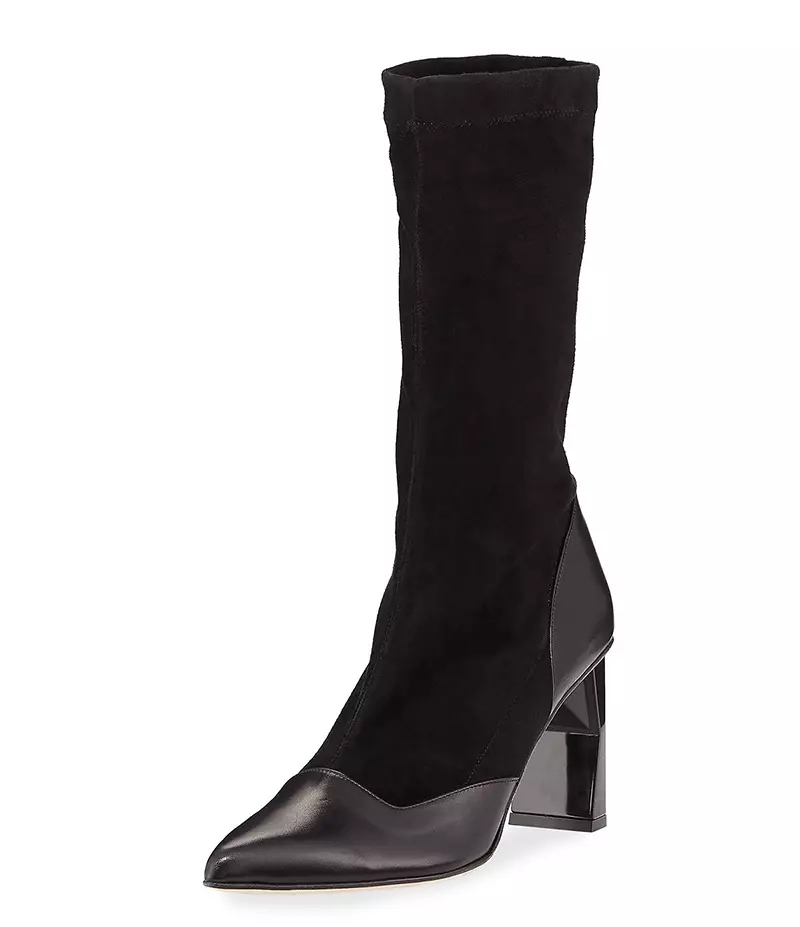 Tibi Felice Suede & Bootie Fata maraƙi $695