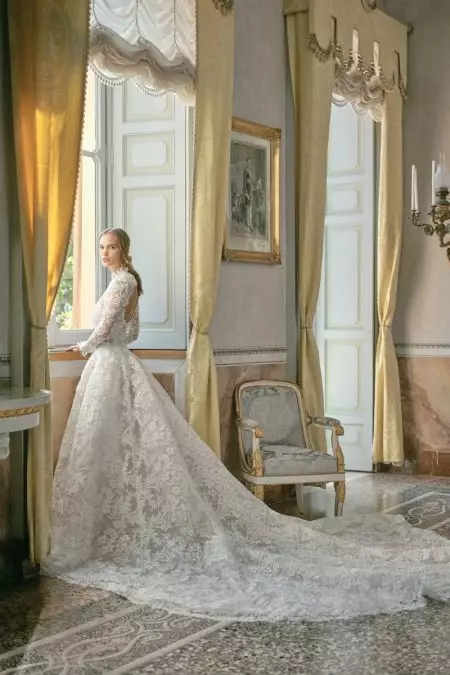 Daj się porwać sukienkom Monique Lhuillier Bridal na jesień 2020